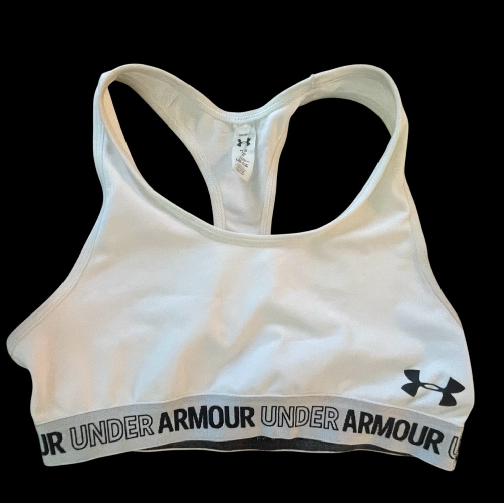 Under Armour White HeatGear Bra